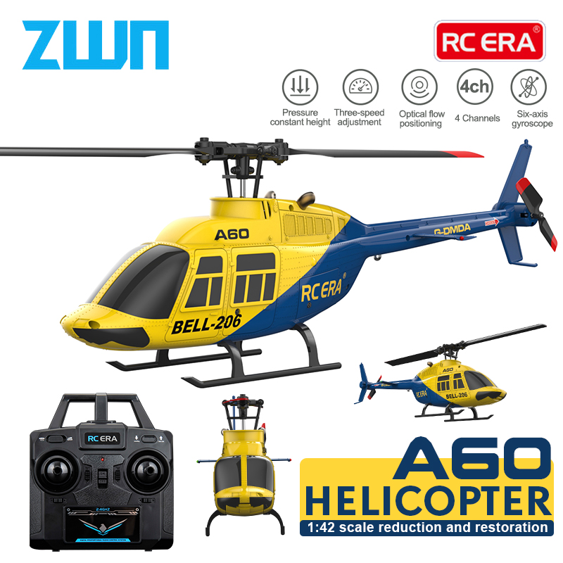 Drone Shahed Rc - A60 RC Helicopter 2.4G 6-Aixs Gyroscope