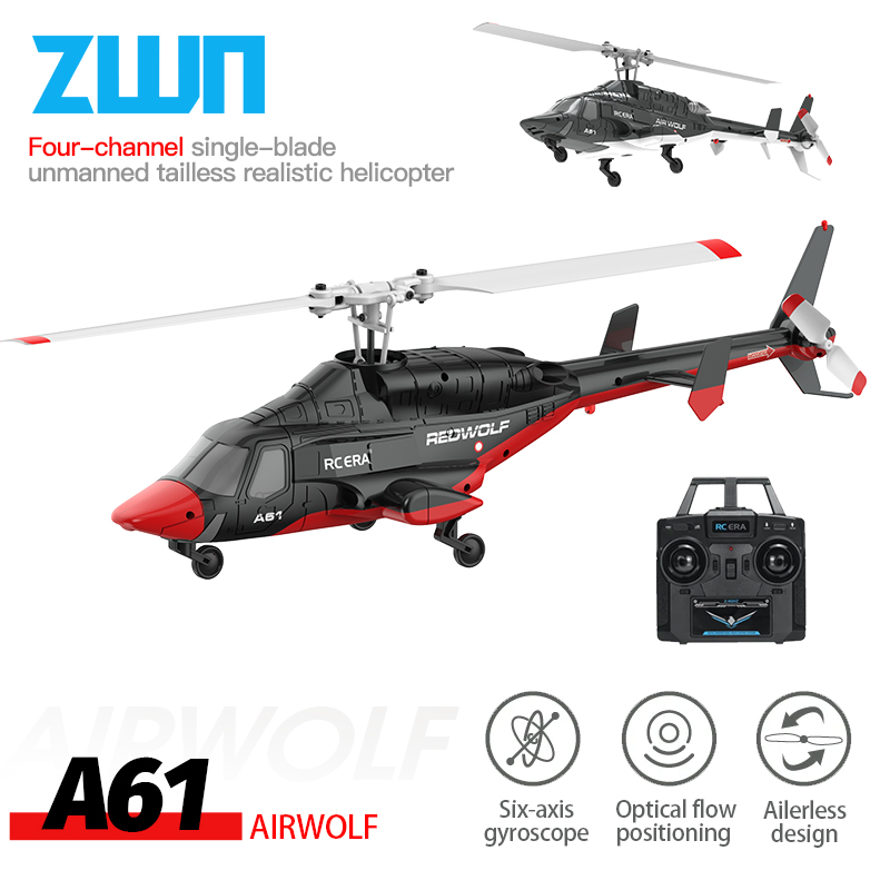 Drone Shahed Rc - A61 RC Helicopter 2.4G 6-Aixs Gyroscope