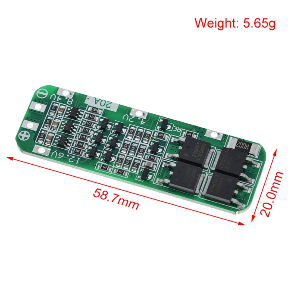Lipo Battery Charger - 3S 20A Li-ion Lithium Battery 18650