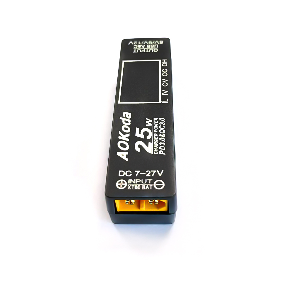 Lipo Battery Charger - AOKoda XT60 to PD3.0 Lipo Battery