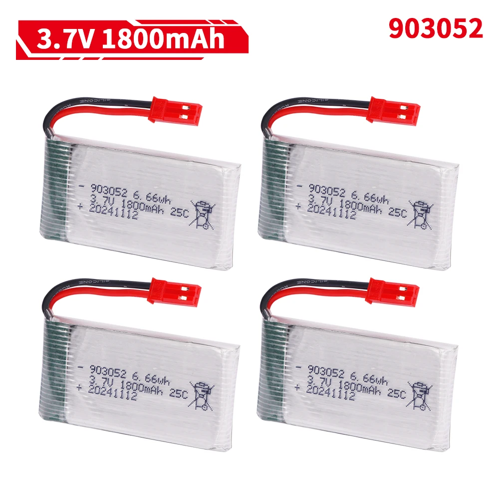 Lipo Battery Charger - 3.7V 1800mAh 903052 lipo Battery XH4.0