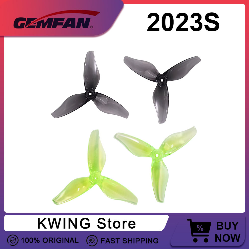 Fpv Racing Motor - 12Pairs(12CW+12CCW) Gemfan 2023S Hurricane 51mm 3-Blade