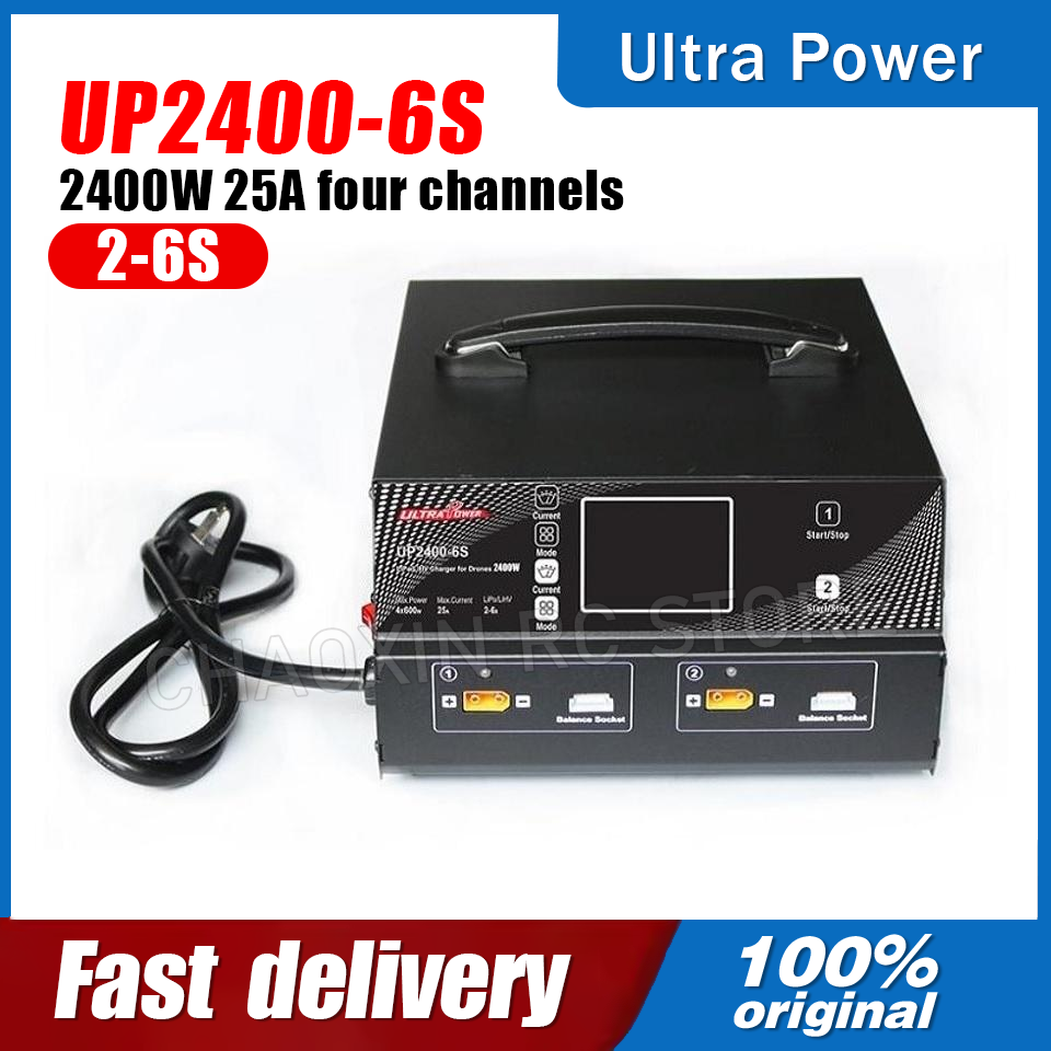 Lipo Battery Charger - ULTRA POWER UP2400-6S 2400W 25A 2-6S
