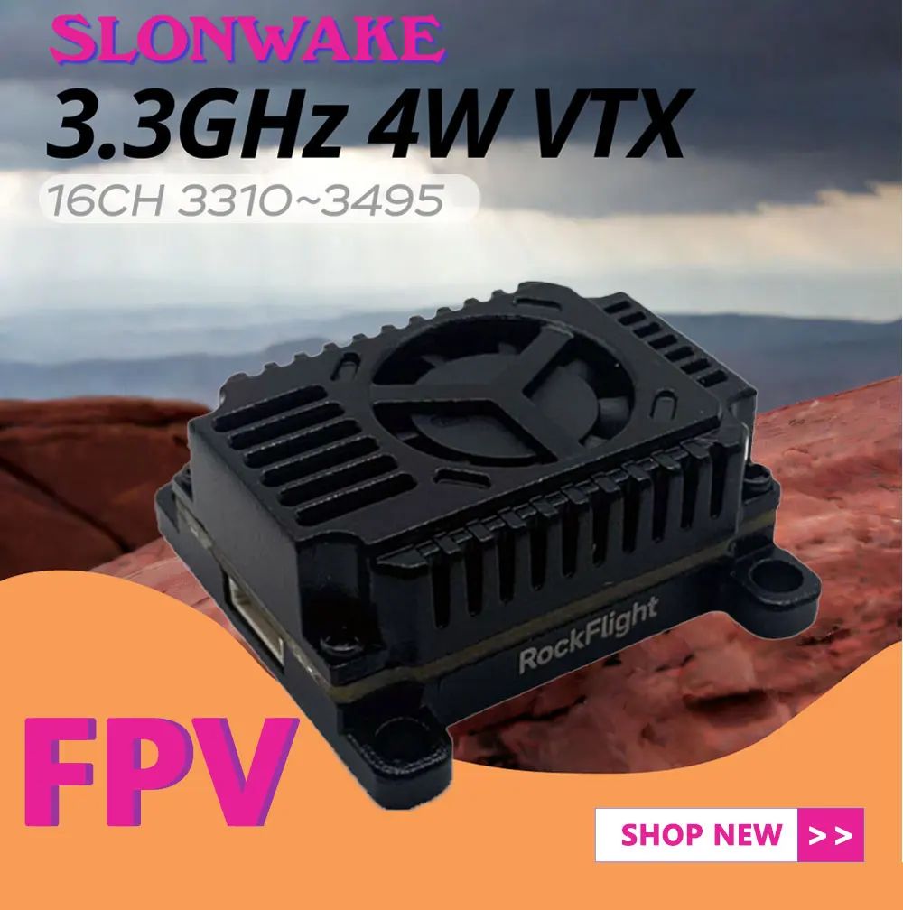 SLONWAKE FPV 3.3G 16CH 4000mW  - Drone Rc Control recension och pris