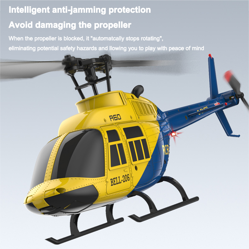 A60 RC Helicopter 2.4G 6-Aixs  - Drone Shahed Rc recension och pris