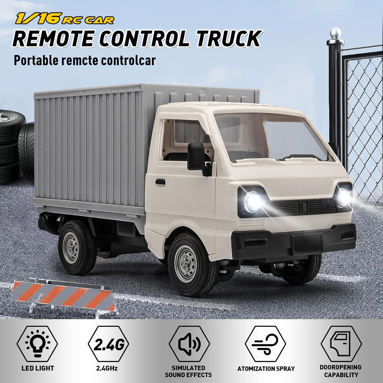 KF21 RC Truck 1:16 2.4GHZ RC C - Drone Shahed Rc recension och pris