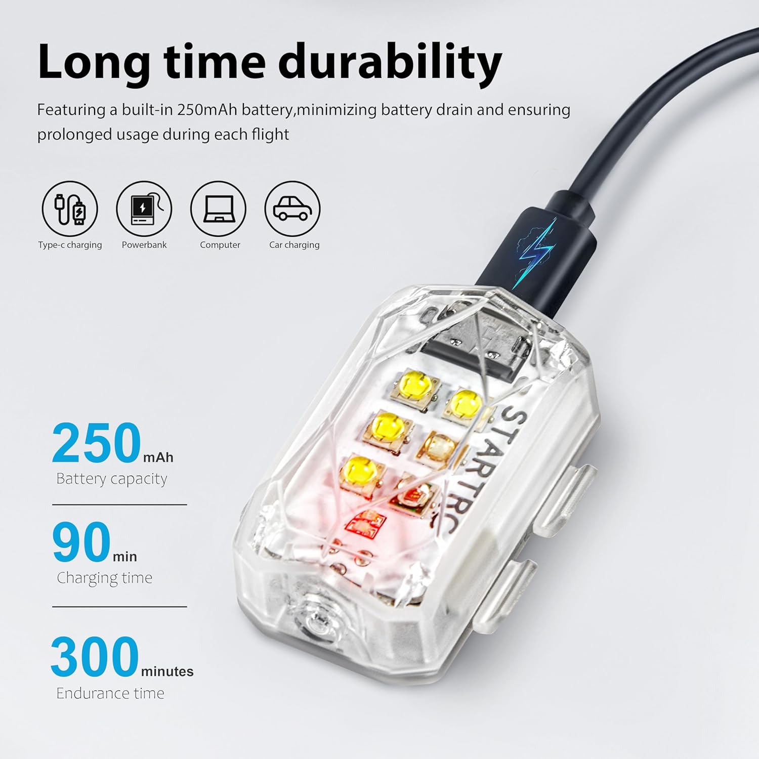 STARTRC Drone Strobe Light Ant - Drone Rc Pro 2 recension och pris