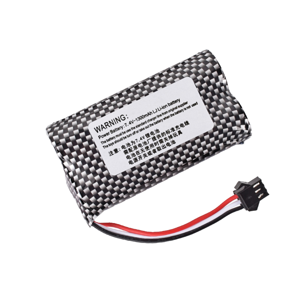 7.4V 1300mAh Li-ion Battery SM - Lipo Battery Charger recension och pris