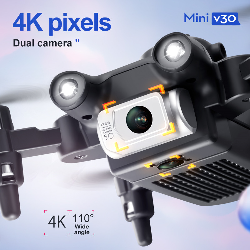 Mini V30 WiFi FPV Drone With 4 - Drone Shahed Rc recension och pris