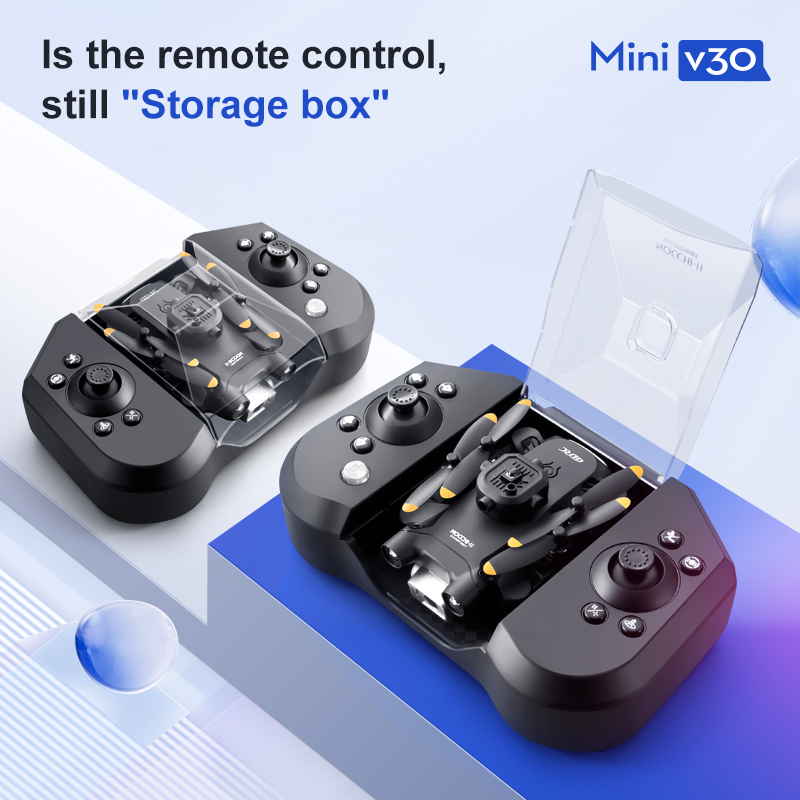 Mini V30 WiFi FPV Drone With 4 - Drone Shahed Rc recension och pris