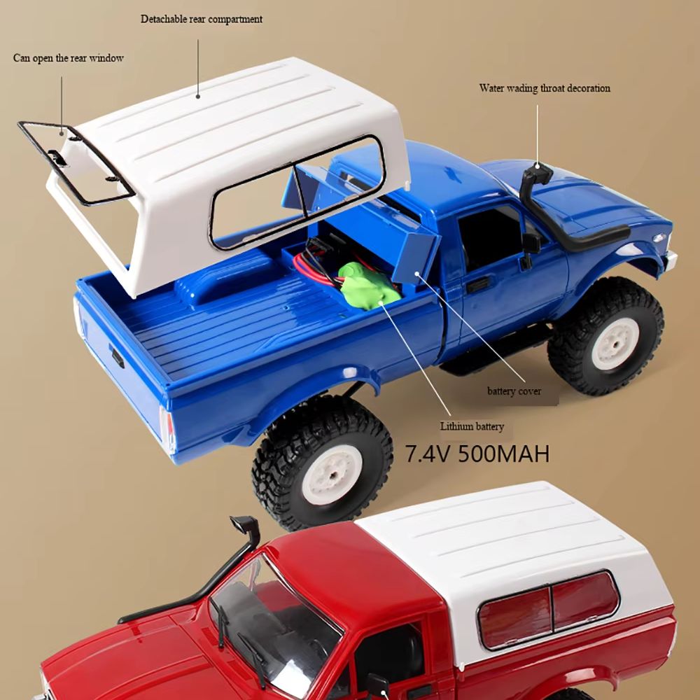 C24 1/16 WPL RC Car 2.4G Remot - Drone Shahed Rc recension och pris