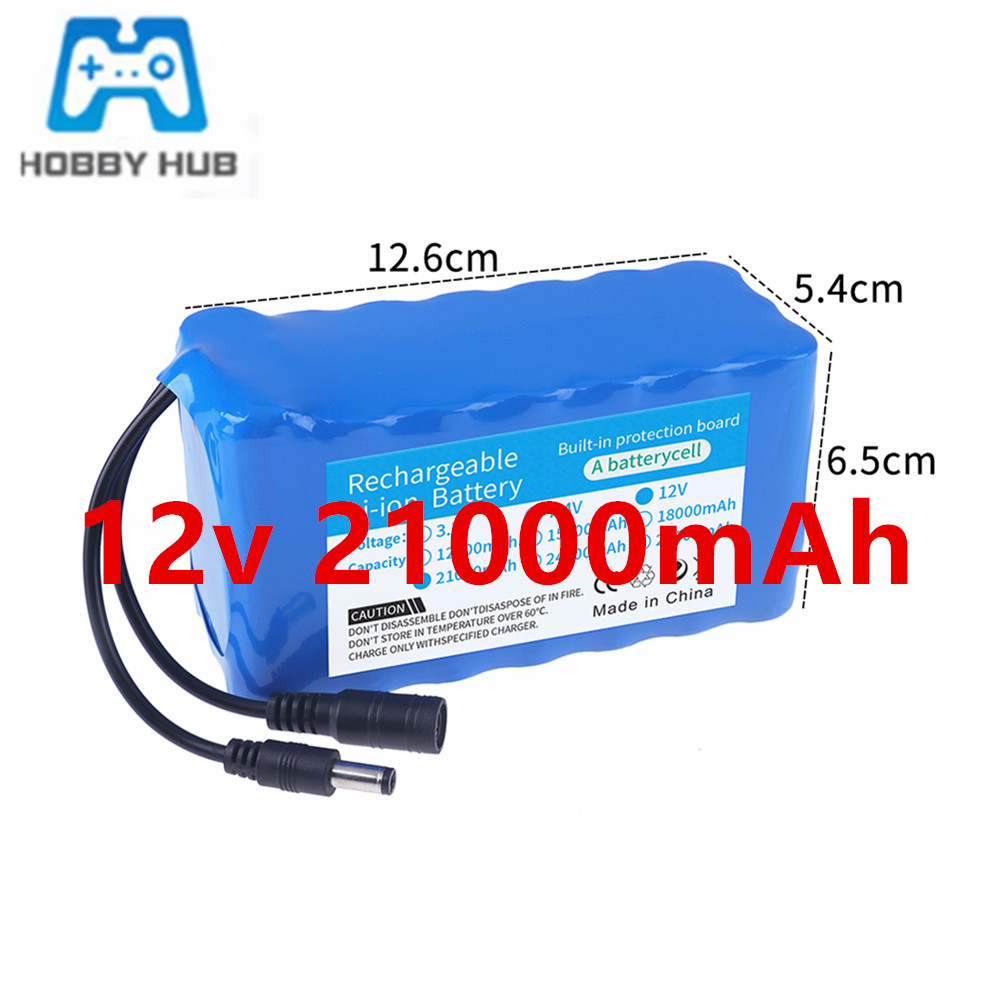 12V 21Ah 3S7P lithium-ion batt - Lipo Battery Charger recension och pris