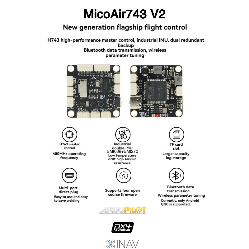 MicoAir743 V2   Flight Control - Drone Rc Flight Controller recension och pris