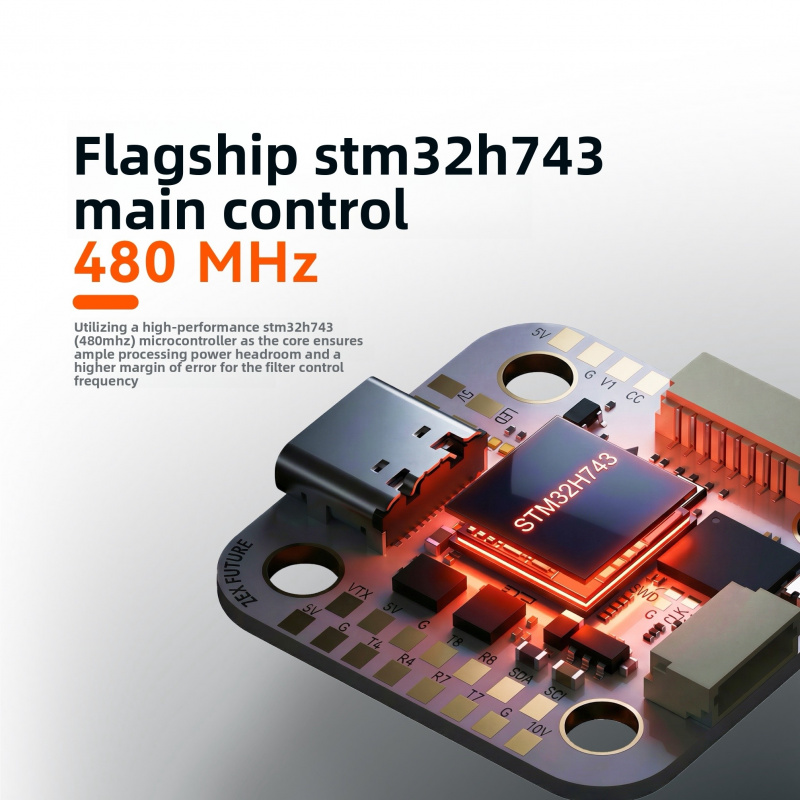 ZEX ATHENA H743 Mini Flight Co - Drone Rc Flight Controller recension och pris