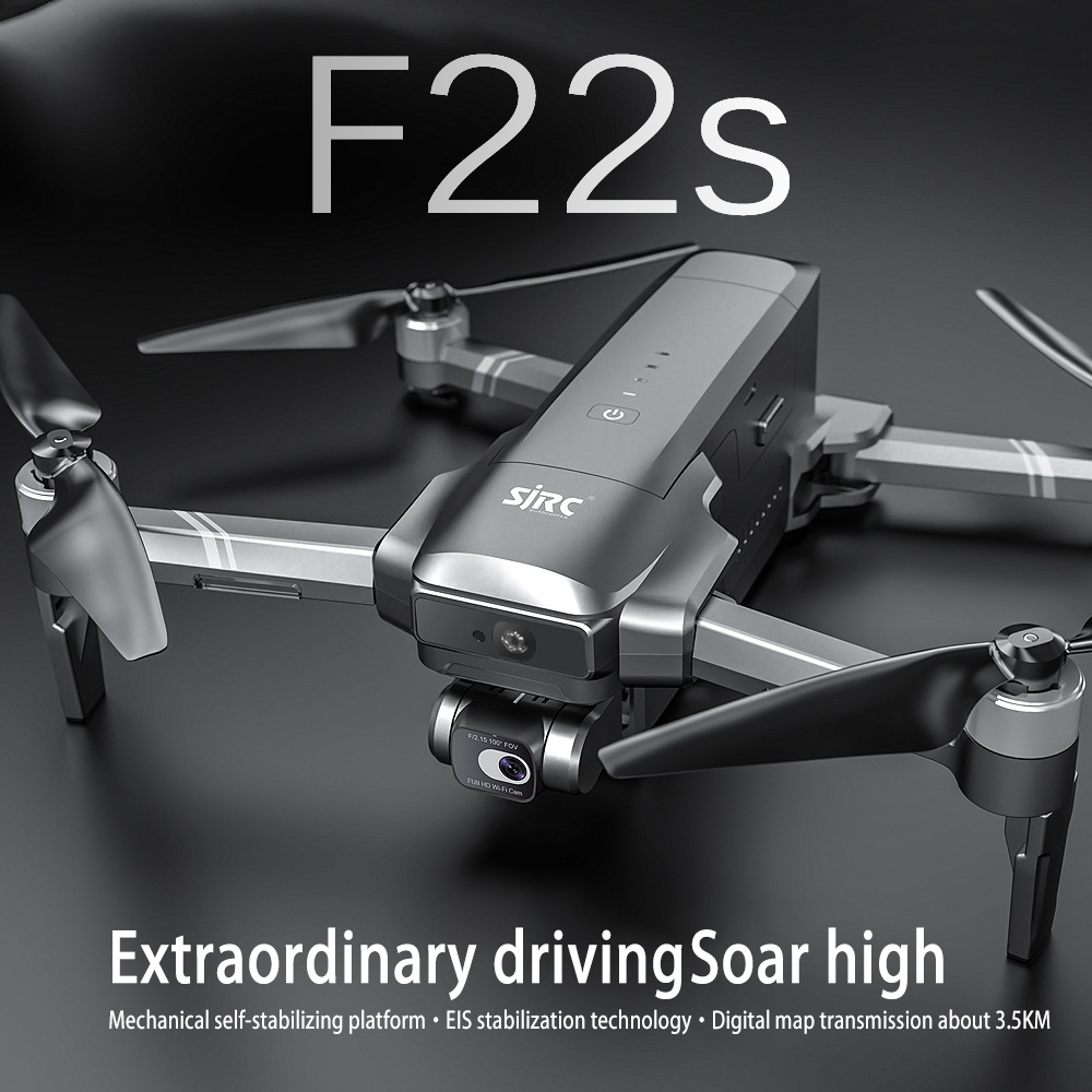 F22 S2 PRO Profesional HD Came - Drone F22 Rc recension och pris