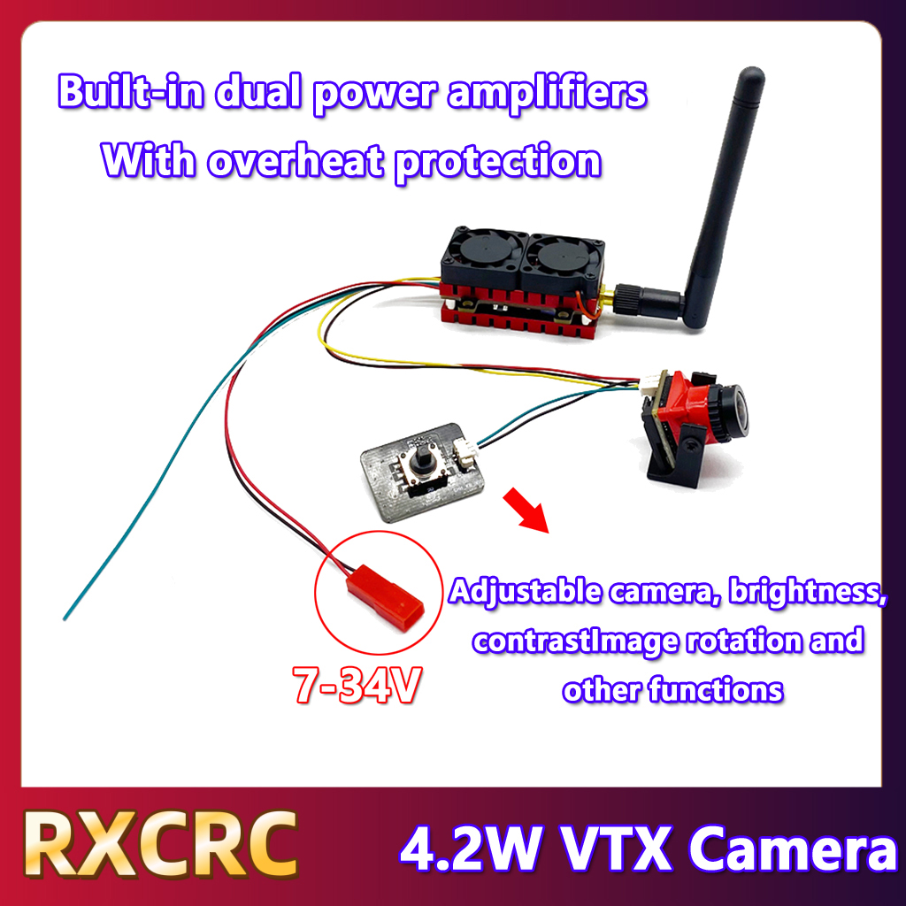 RXCRC 5.8G 48CH 4.2W High Powe - Drone Rc Airplane recension och pris