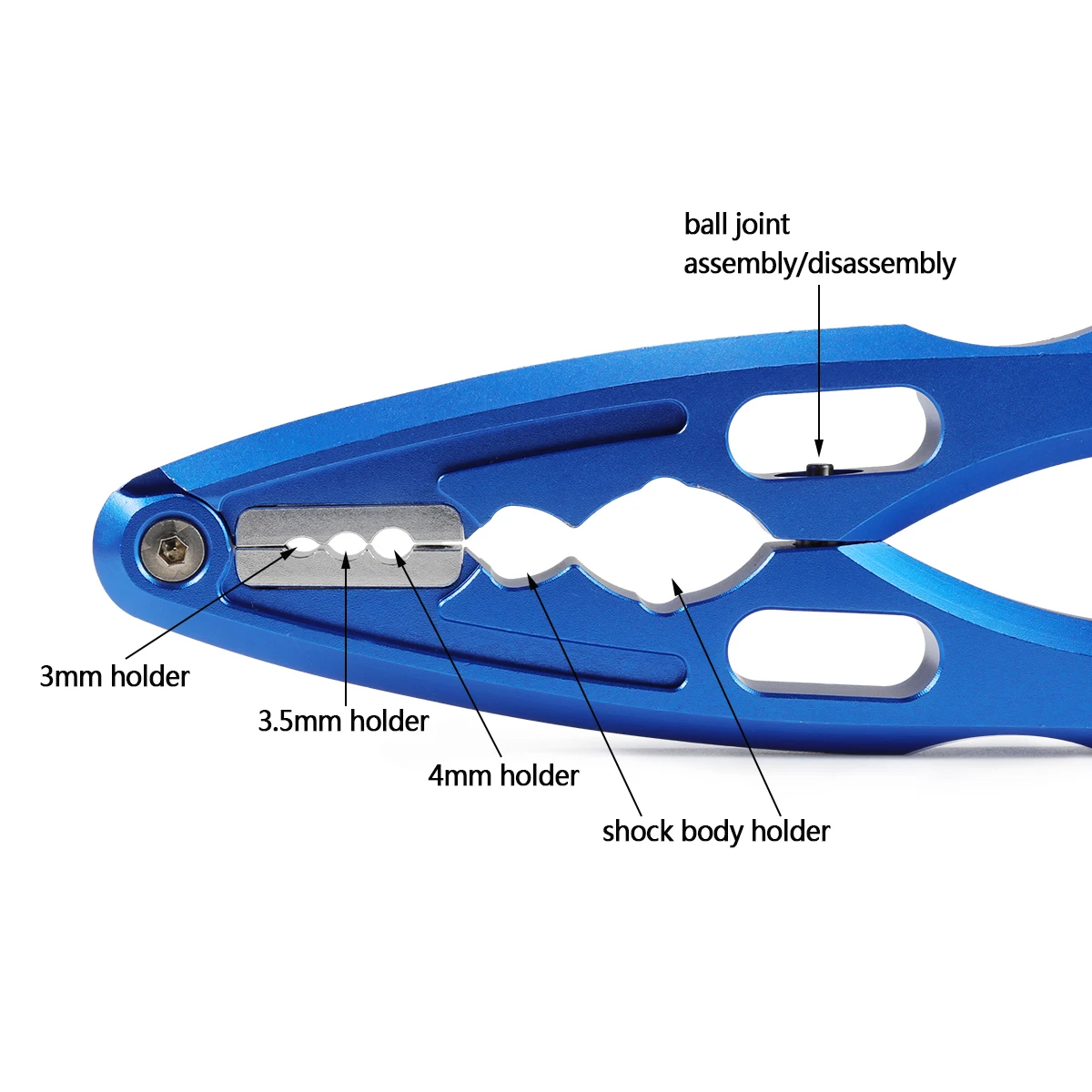 Aluminum CNC Pliers Pivot Ball - Rc Car Body Shell recension och pris