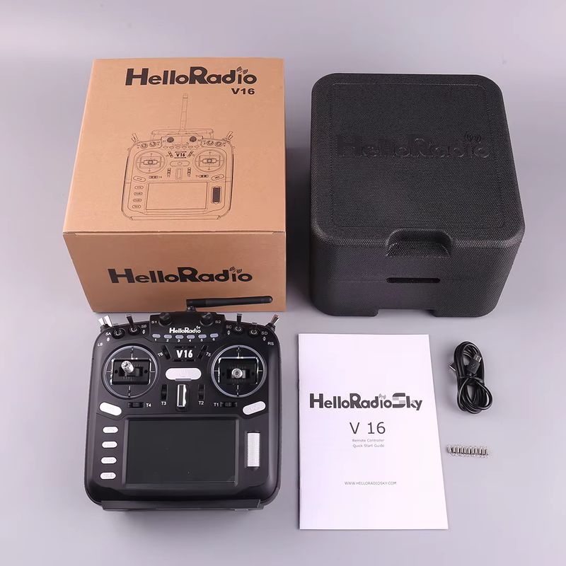 HelloRadio V16 MAX 6CH RC Tran - Drone Motion Rc recension och pris