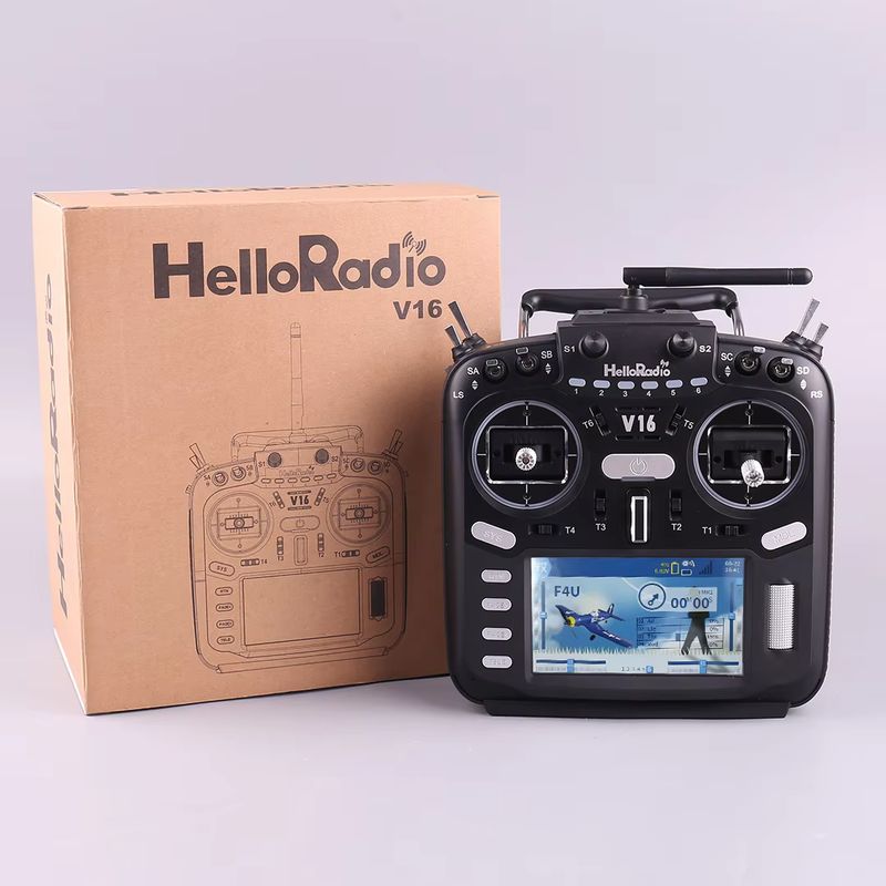 HelloRadio V16 MAX 6CH RC Tran - Drone Motion Rc recension och pris