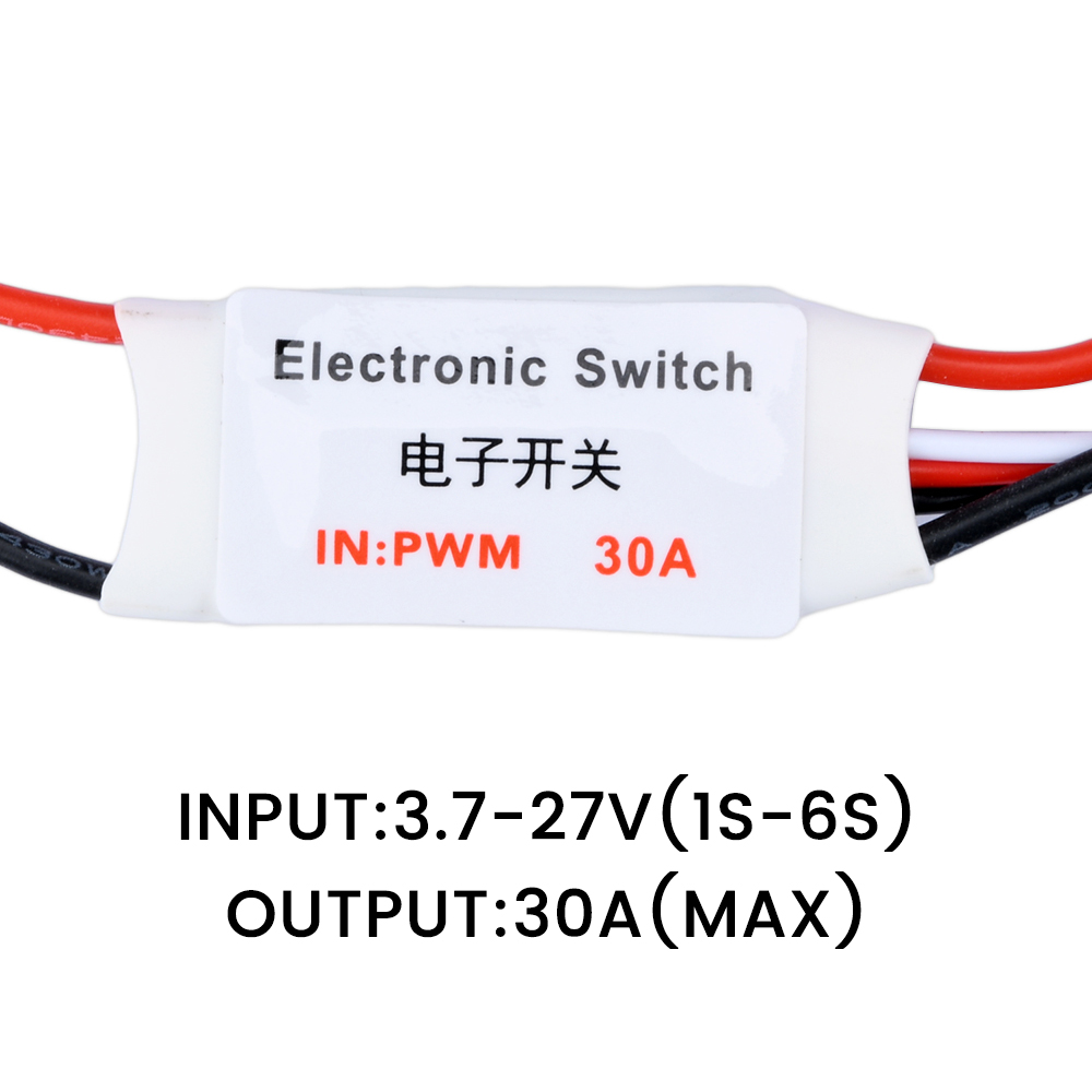 3.7-27V 30A Remote Control Ele - Drone Switch Rc recension och pris