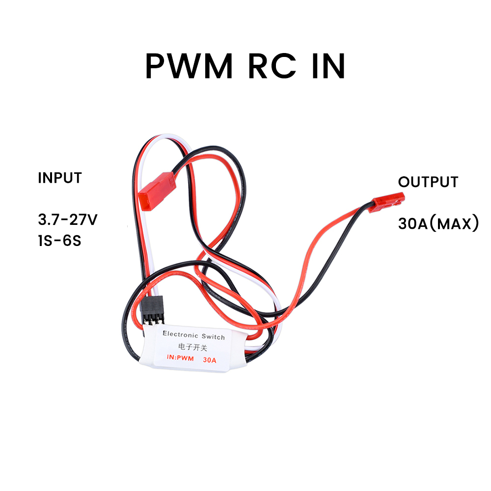 3.7-27V 30A Remote Control Ele - Drone Switch Rc recension och pris