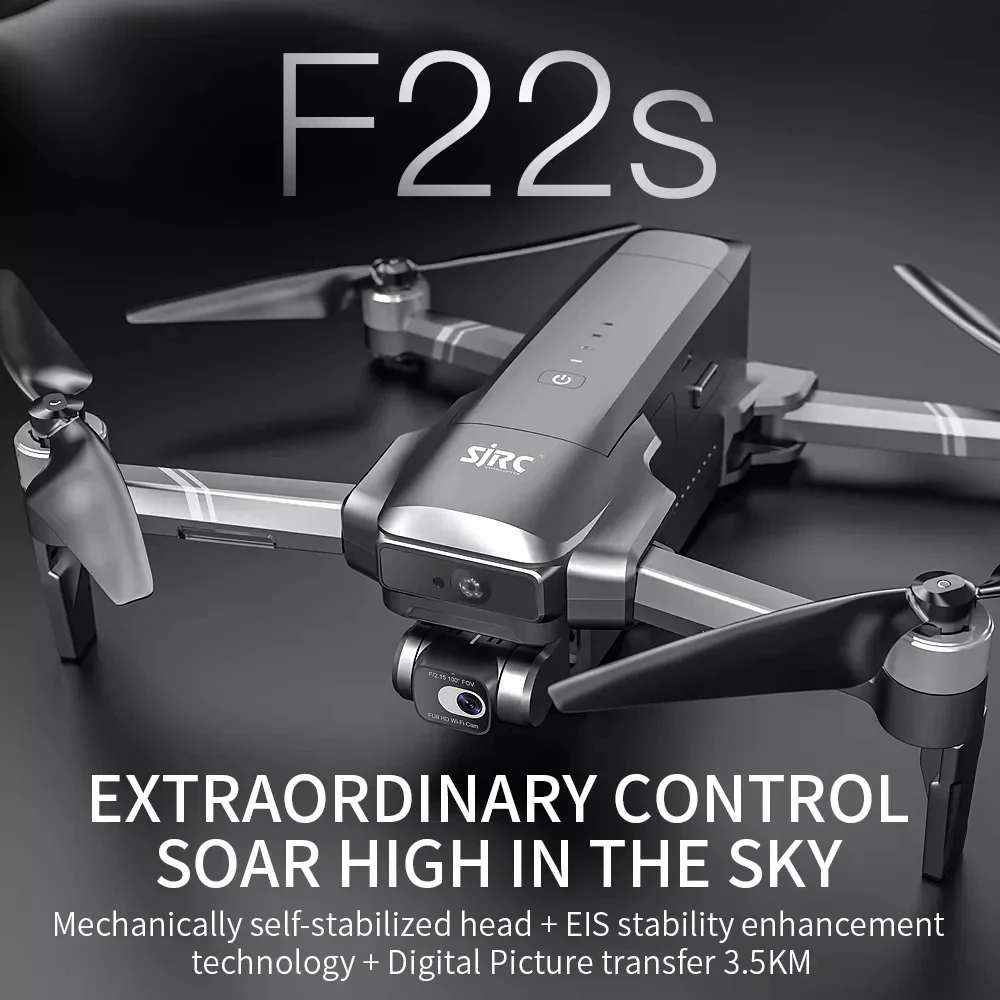 IN Stock SJRC F22 / F22S 4K Pr - Drone F22 Rc recension och pris