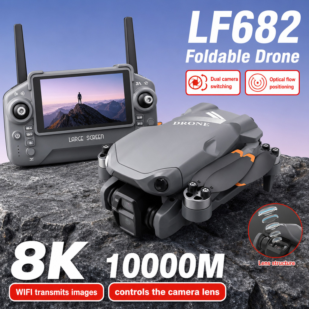Aerial Photo LF682 Drone 8K HD - Drone Rc Pro 2 recension och pris