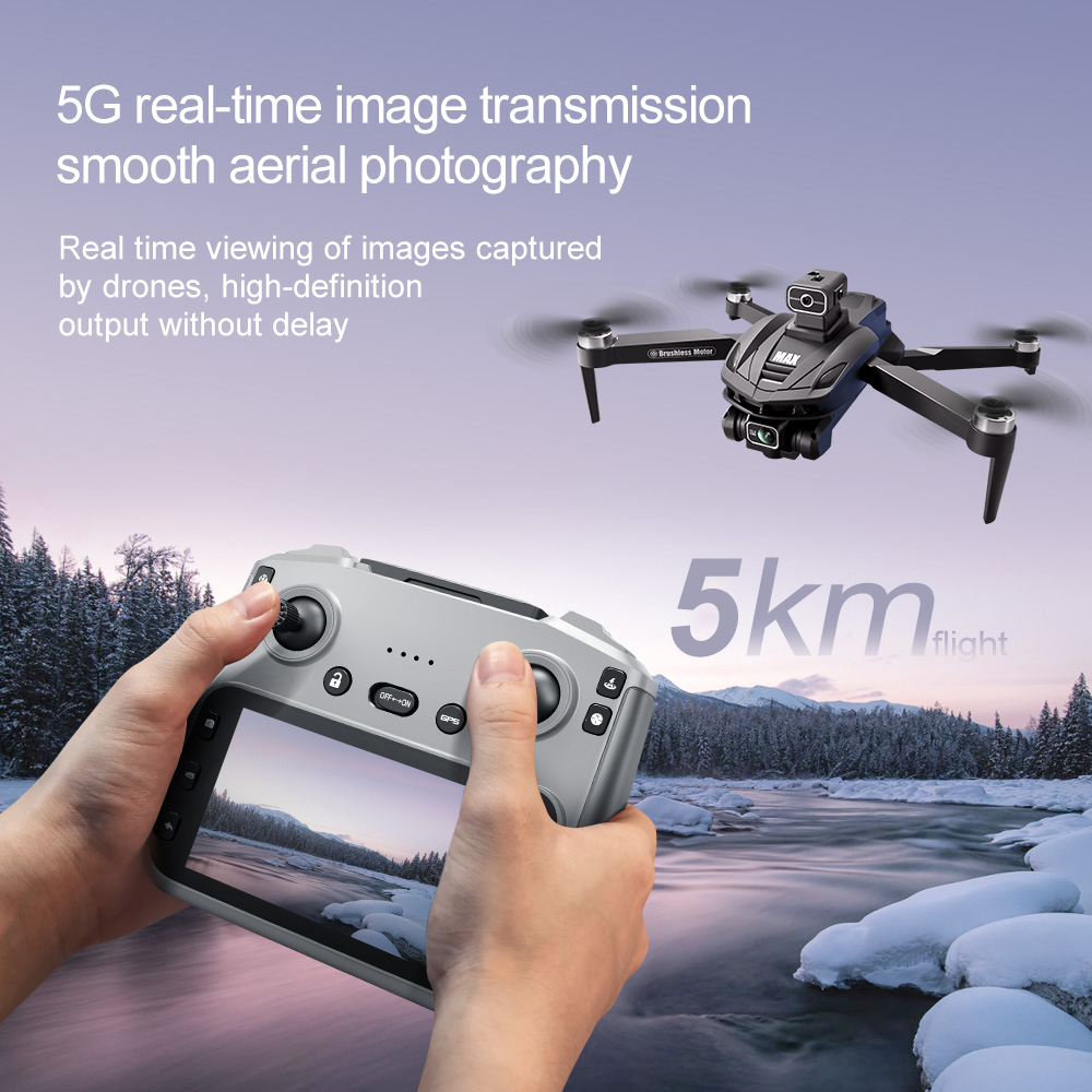 V168 PRO Max GPS Drone 8K Prof - Drone Rc Cable recension och pris