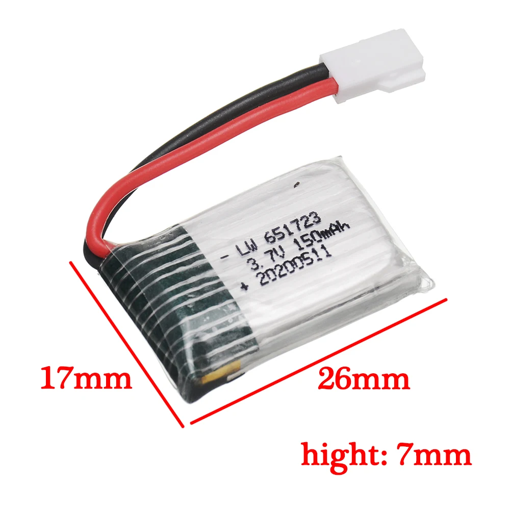 3.7V Rechargeable lipo Battery - Drone F22 Rc recension och pris