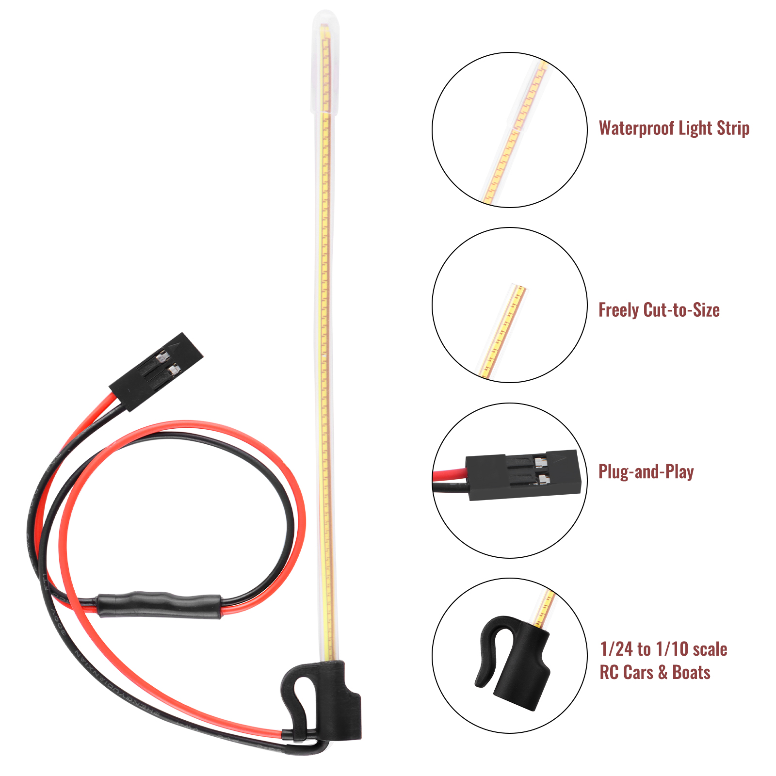 ModRax 2PCS LED RC Antenna Lig - Drone Shahed Rc recension och pris