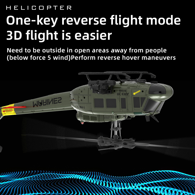 C032 RC Helicopter 2.4G 6-Aixs - Drone Shahed Rc recension och pris