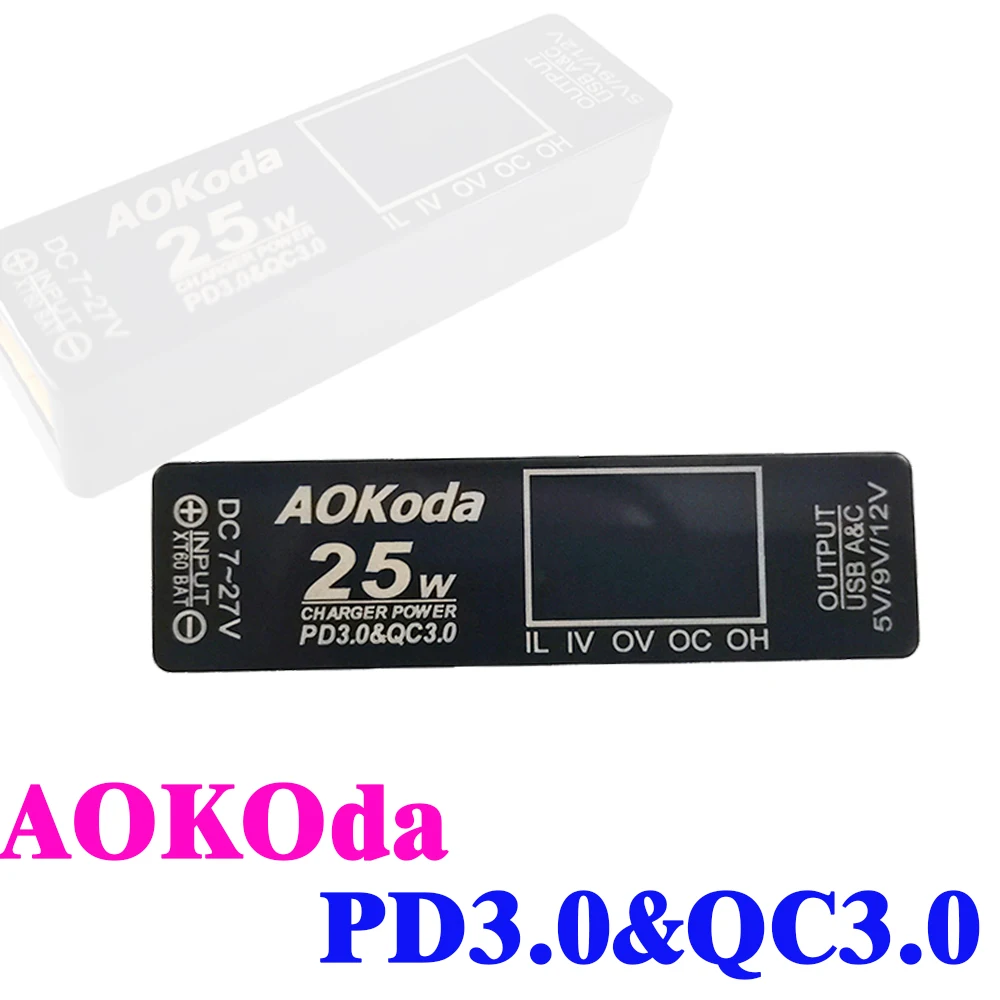 AOKoda XT60 to PD3.0 Lipo Batt - Lipo Battery Charger recension och pris