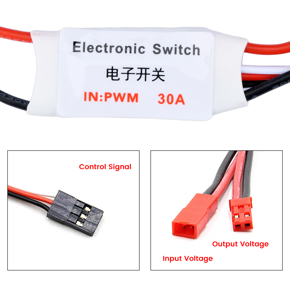 2~30A High Current Remote Cont - Drone Switch Rc recension och pris