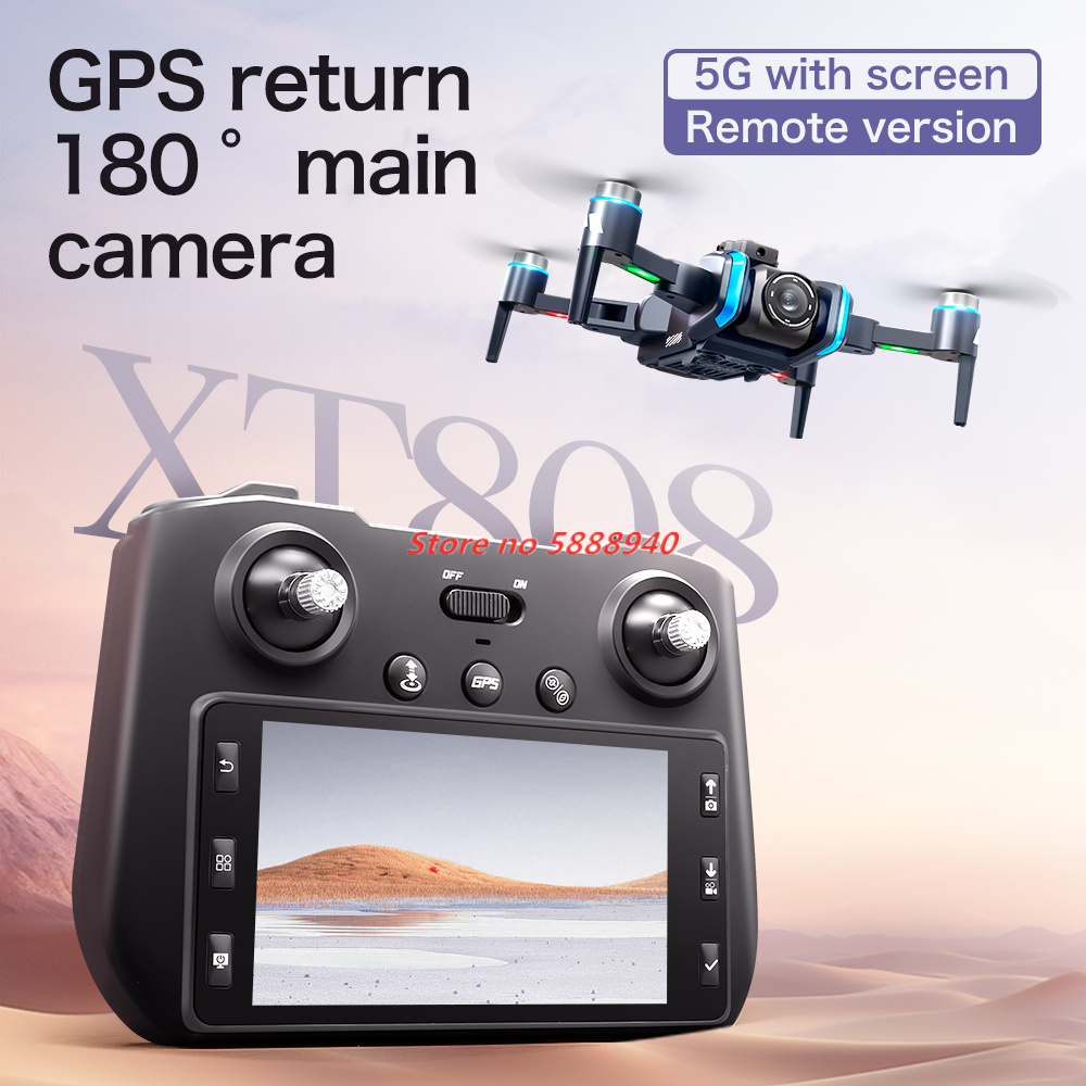 GPS Screen Drone Professional  - Drone Rc Fpv Manual recension och pris