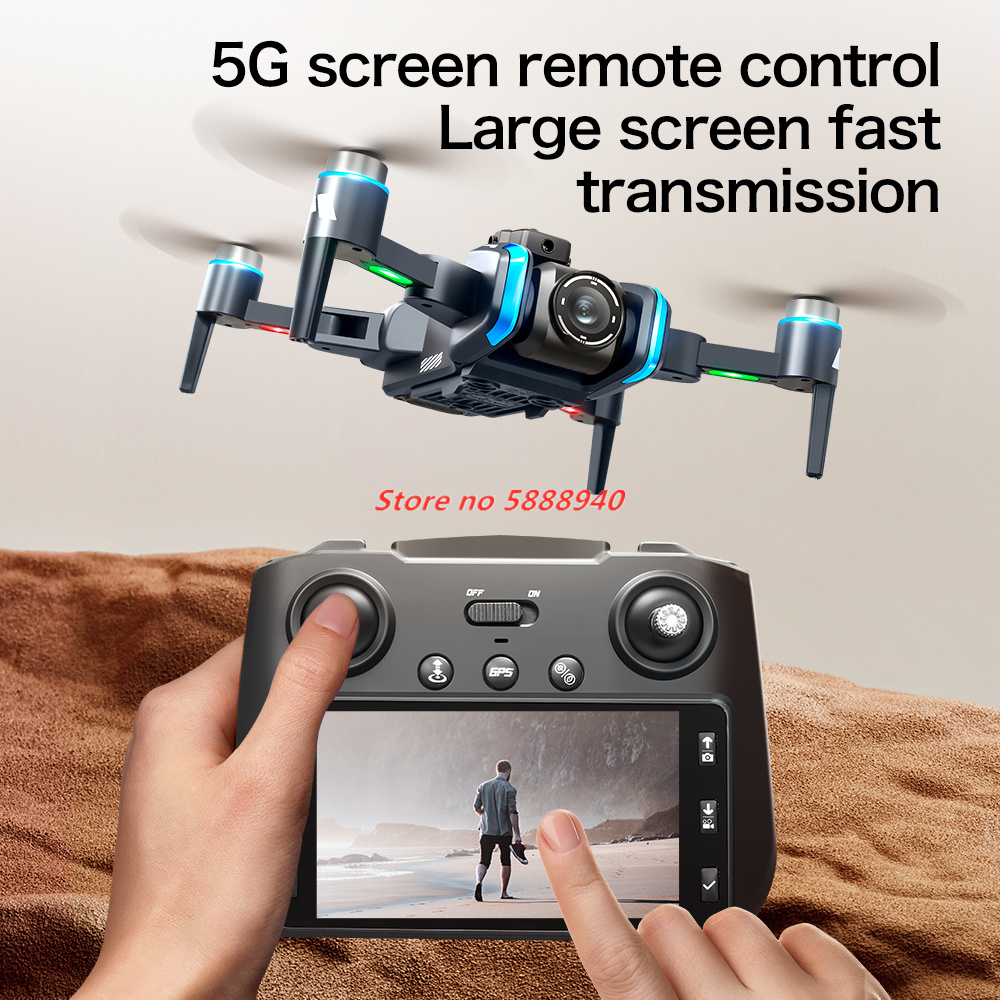 GPS Screen Drone Professional  - Drone Rc Fpv Manual recension och pris