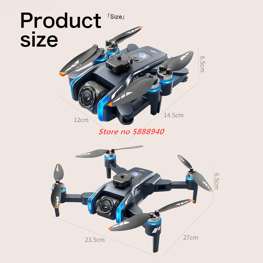 GPS Screen Drone Professional  - Drone Rc Fpv Manual recension och pris