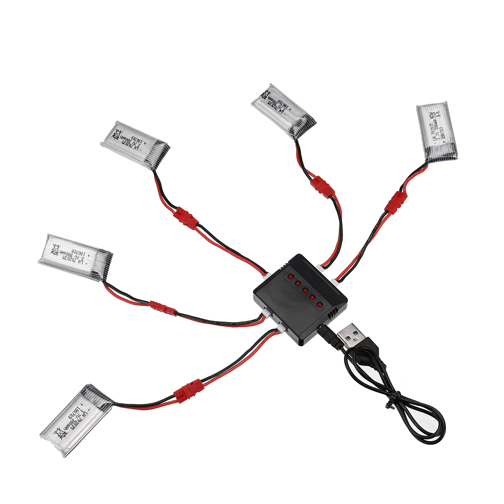 3.7V 380mAh Lipo Battery With  - Lipo Battery Charger recension och pris