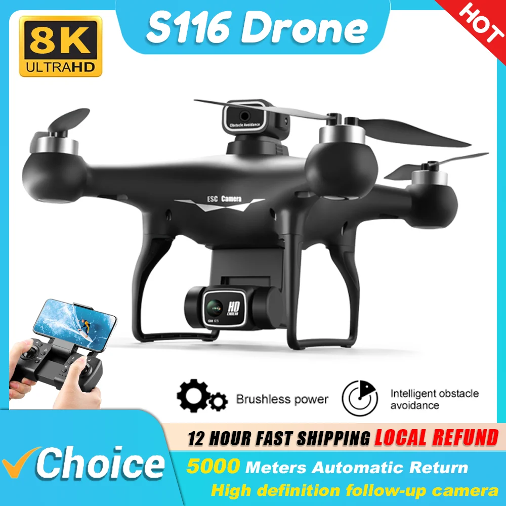 S116 MAX Elf Drone Professiona - Drone Rc S116 recension och pris