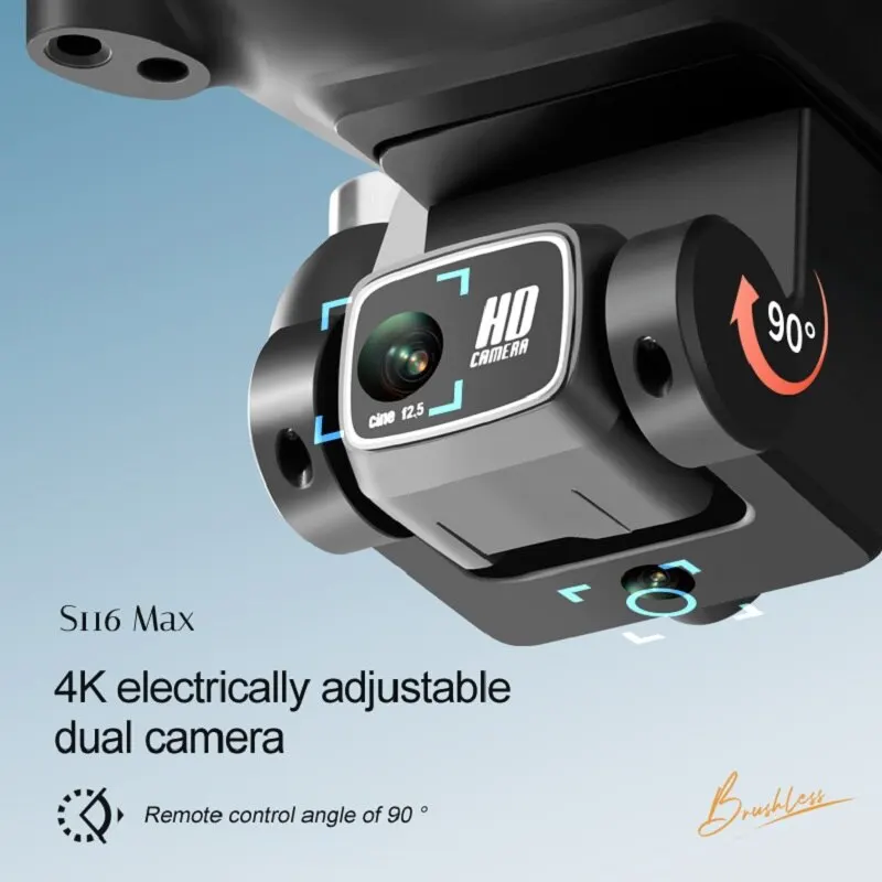 S116 MAX Elf Drone 8K Professi - Drone Rc S116 recension och pris