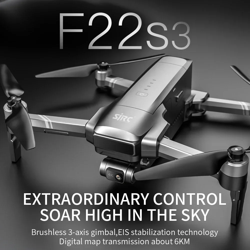 SJRC F22 S3 pro Foldable RC Qu - Drone F22 Rc recension och pris