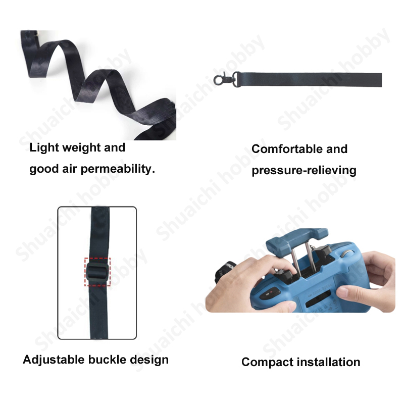 1PCS Remote Controller Adjusta - Drone Rc Neck Strap recension och pris
