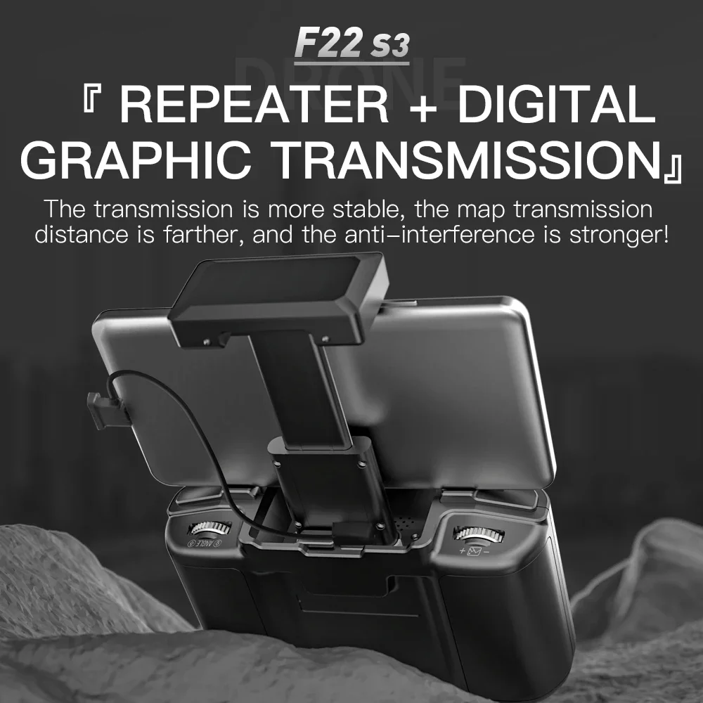 SJRC F22 S3 pro Foldable RC Qu - Drone F22 Rc recension och pris