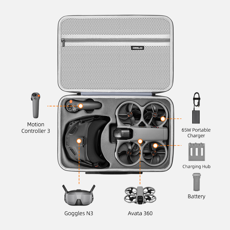 Portable Crossbody Pu Storage  - Drone Motion Rc recension och pris