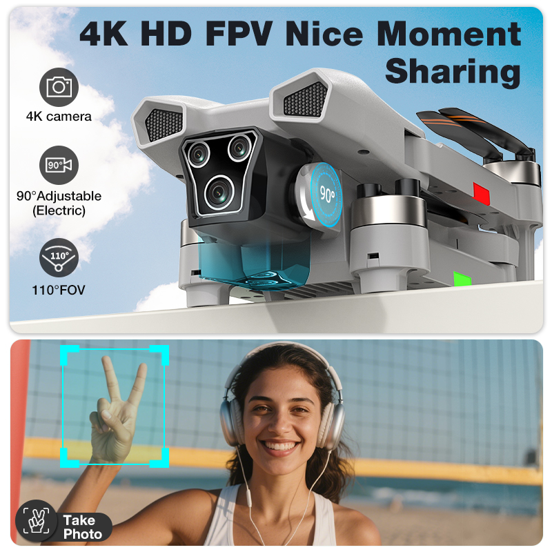 NEW Hot L017 Pro Drone Brushle - Drone Rc Pro 2 recension och pris