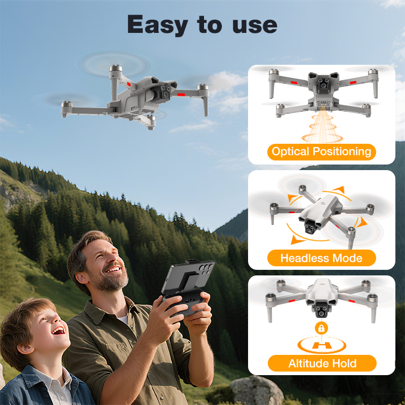 NEW Hot L017 Pro Drone Brushle - Drone Rc Pro 2 recension och pris