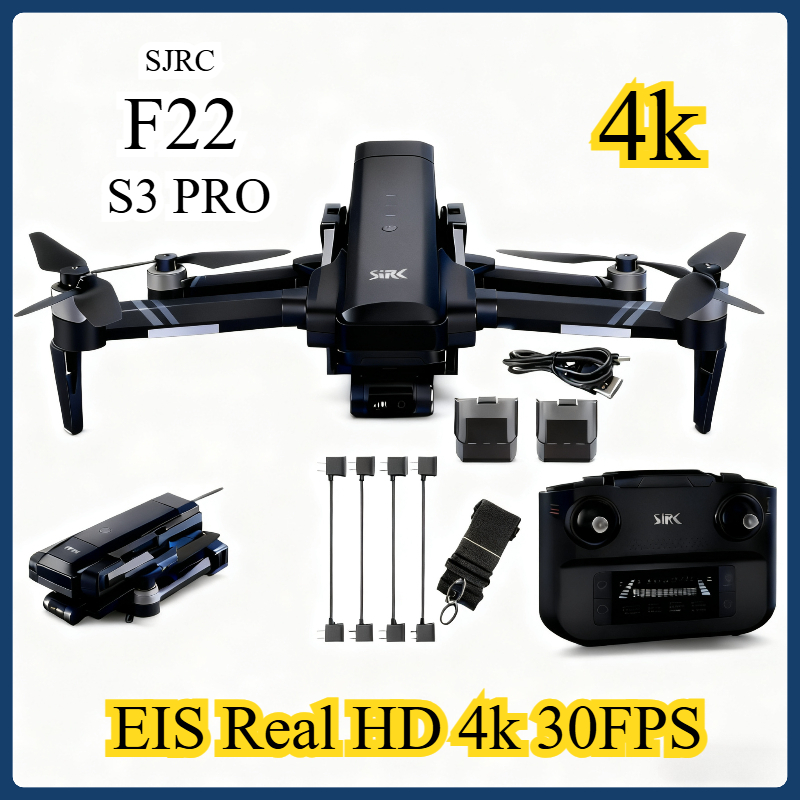 SJRC F22 S3 PRO Drone 4K Profe - Drone F22 Rc recension och pris