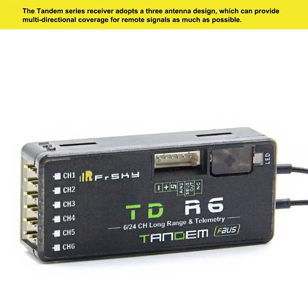 FrSky TD R6 2.4G/900MHz Dual F - Frsky Receiver Module recension och pris