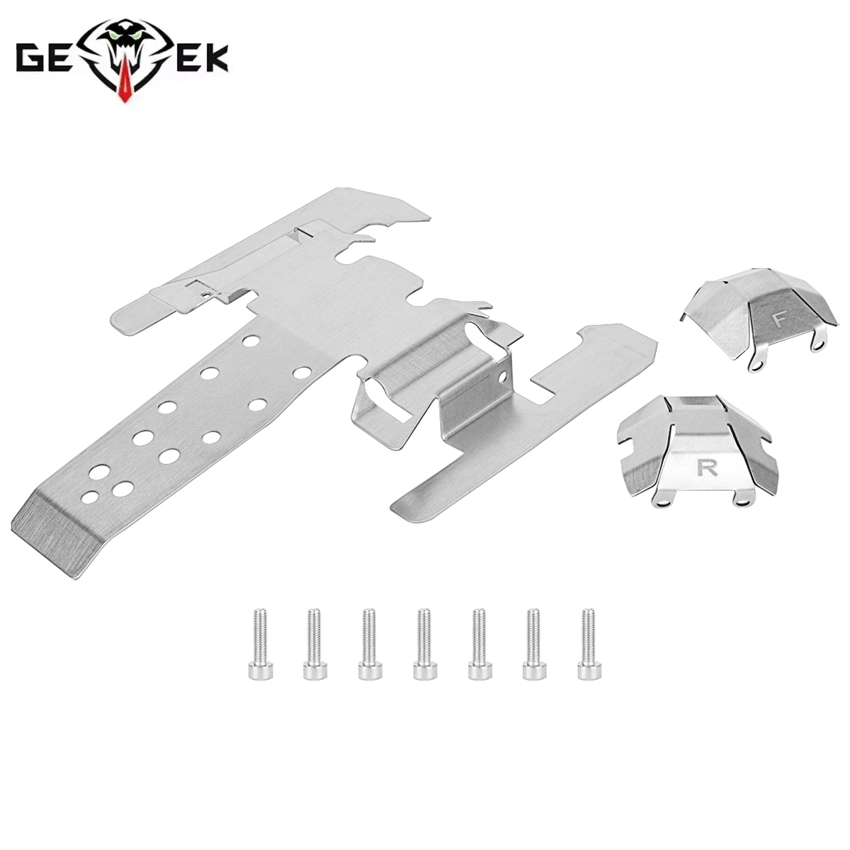 Stainless Steel Skid Plate Cha - Rc Car Body Shell recension och pris